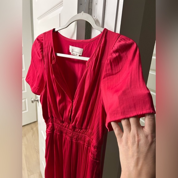 Anthropologie Somerset magenta Dress - Picture 8 of 16